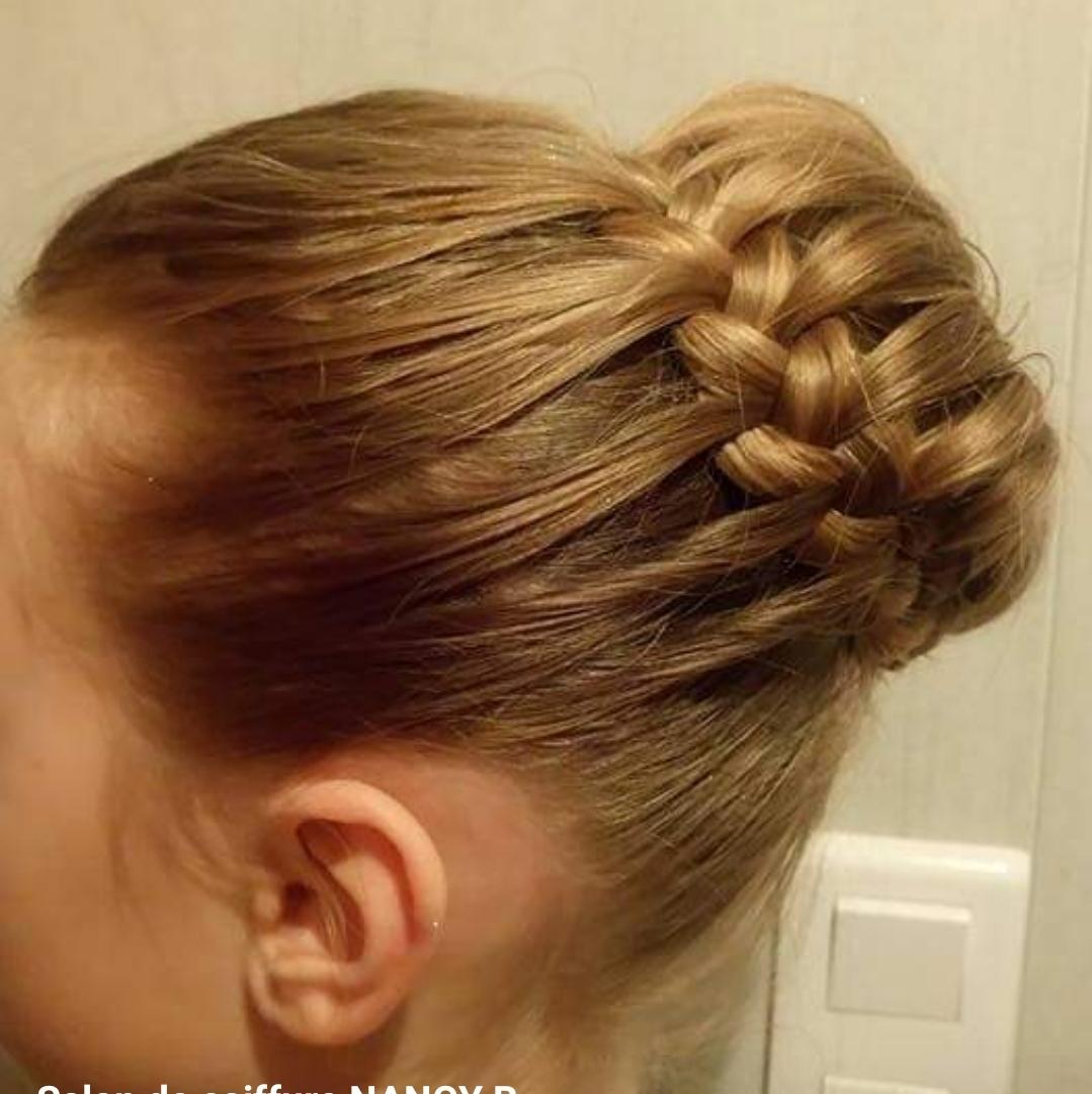 chignon tressé